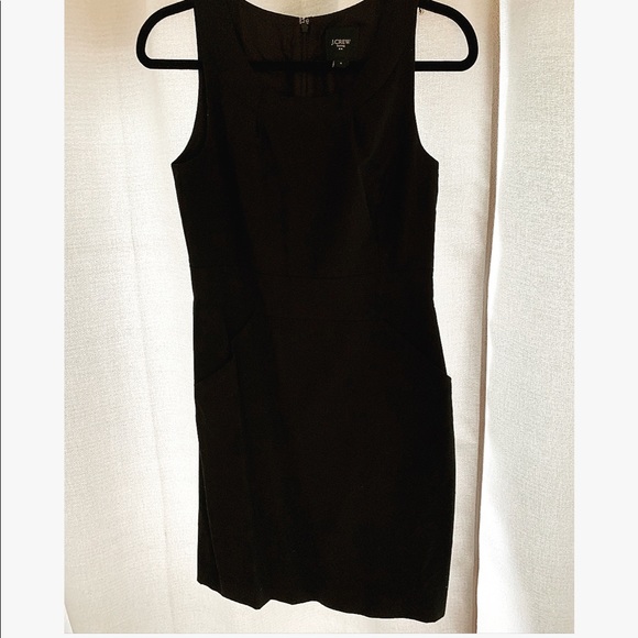 Jcrew Black Dress size 6, worn twice. - Picture 2 of 8